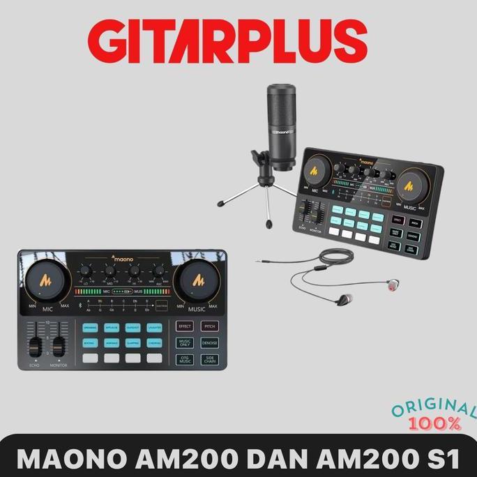 MAONO MONOCASTER AM200 MOBILE SOUNDCARD RECORDING HP