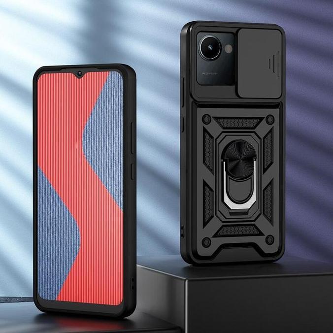 CASE SESUAI UNTUK REALME C1 / C11 / C11 2021 / C20 / C21Y / C30 / C30S / C33 / NARZO 50i PRIME SLIDE