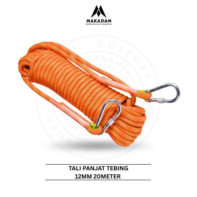 tali carmantel rescue paracord panjat tebing 12mm