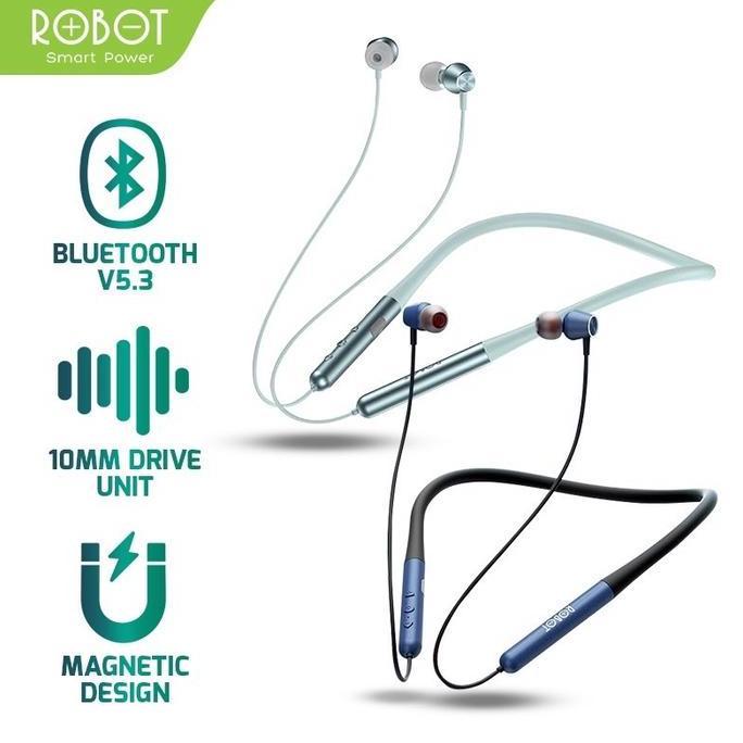 TERLARIS HEADSET ROBOT SPIRIT N20 BLUETOOTH WIRELESS NECKBAND EAHONE