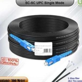 AONI Kabel Fiber Optic Dropcore Dropwire Percon Percon 50 M - 300M +Seling