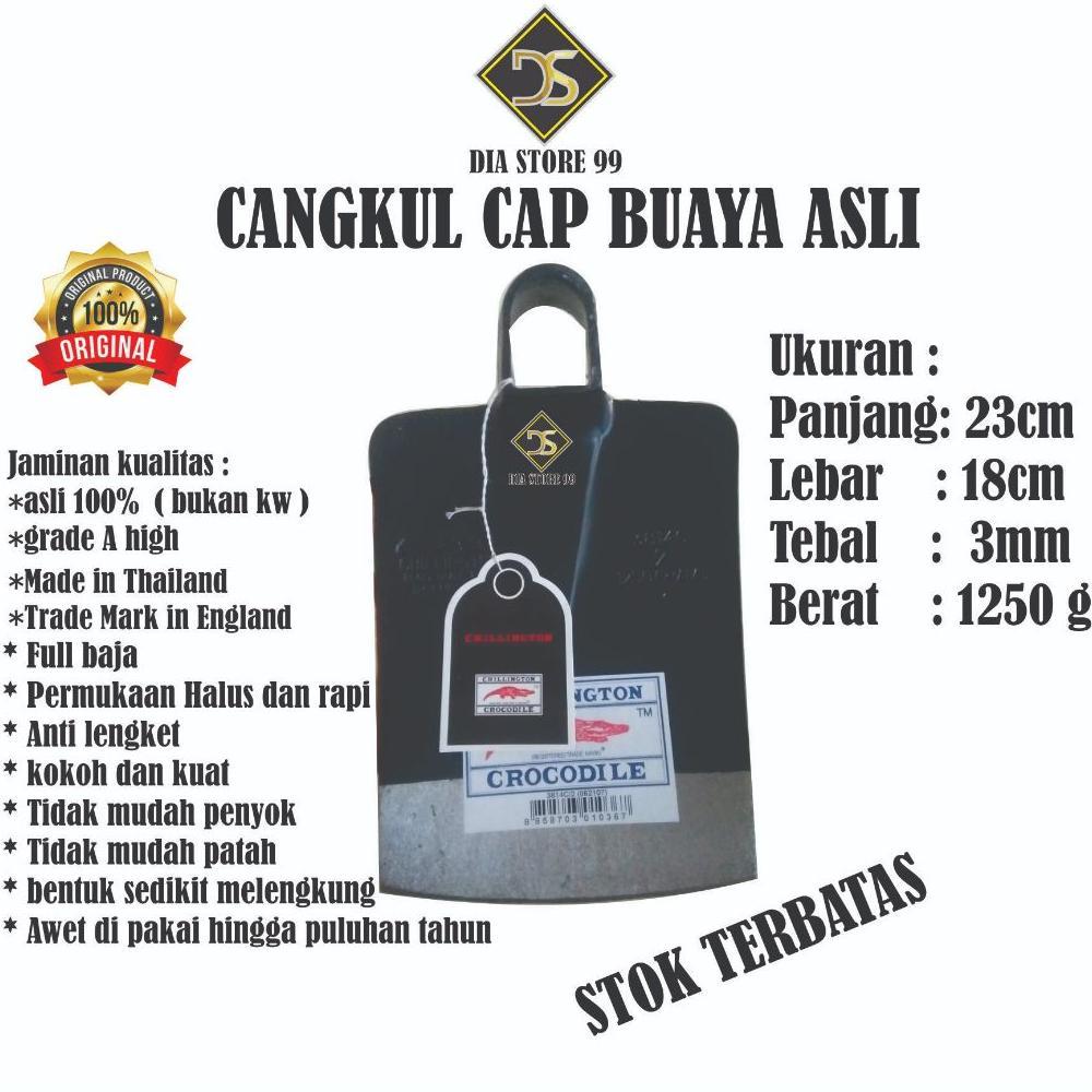 ORIGINAL CANGKUL CAP BUAYA ASLI THAILANG 1250 GRAMS PACUL BAJ A ASLI  IN ENGLAND PACOL LANDUK