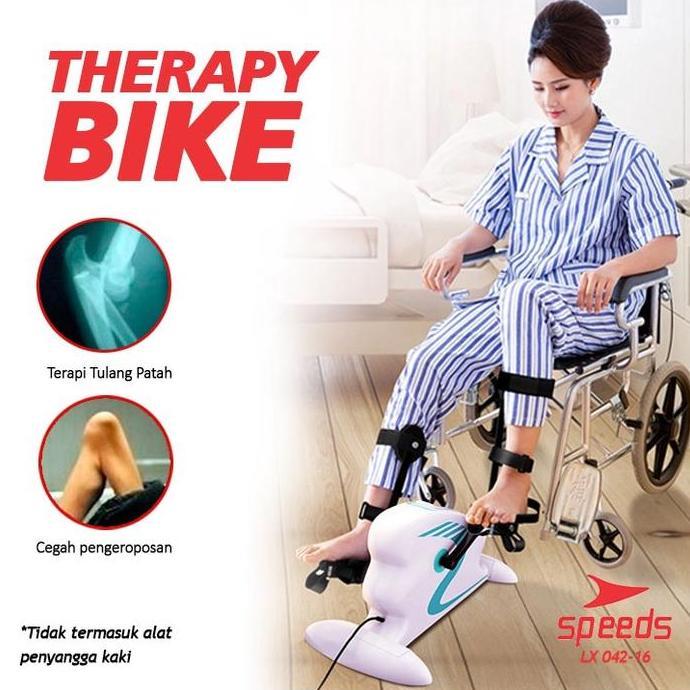 AONI Sepeda Statis Terapi Kaki Stroke / Alat Terapi Speda Stroke Manula