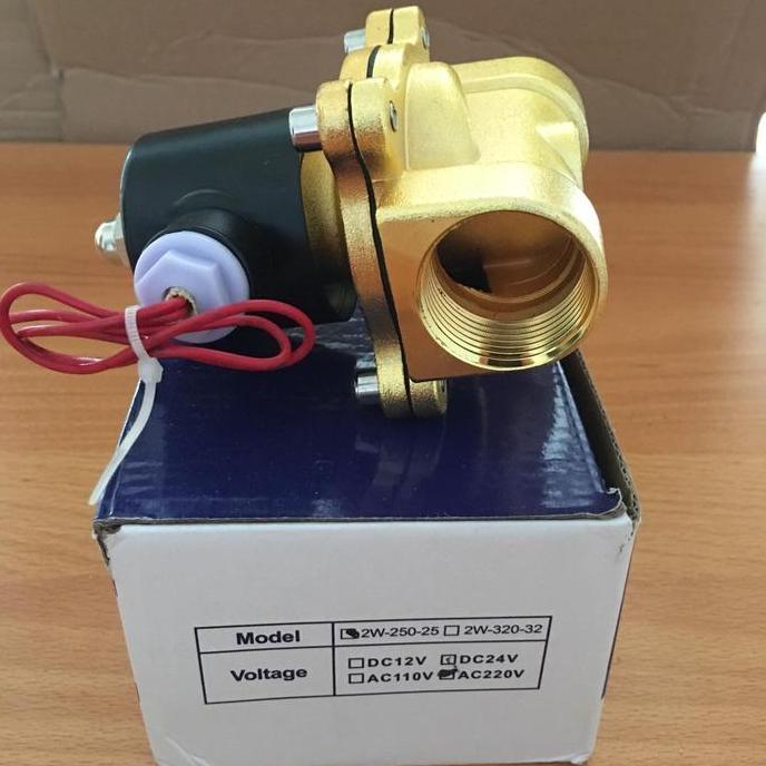 Solenoid Valve 2W-250-25 220V 1 Inc Kran Water Dn25 2W 250 25 Uw-25 1"