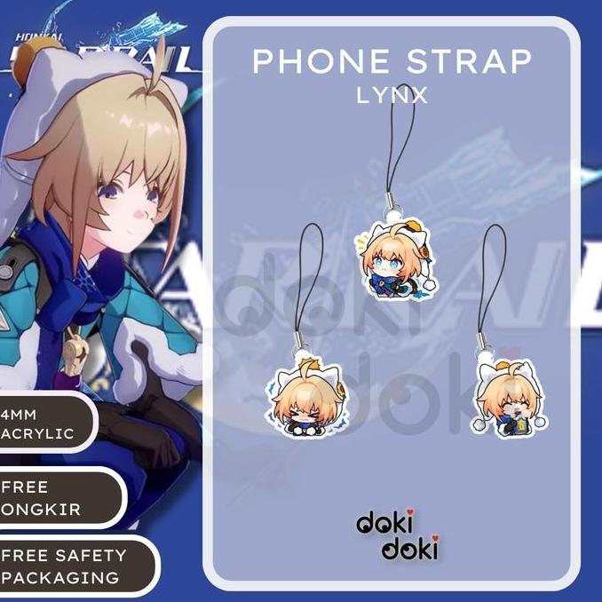 DOKIDOKI PHONE STRAP HP LYNX HONKAI STAR RAIL