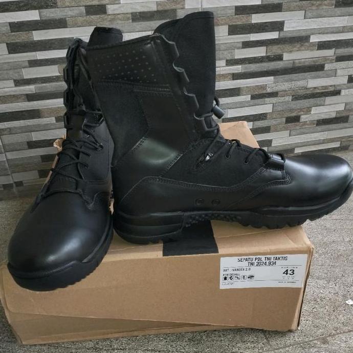 sepatu PDL TNI merk LAARZ ORIGINAL jatah satgas UNIFIL Libanon terbaru 2025 AN