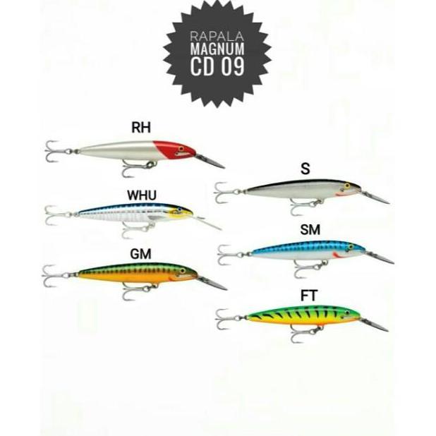 UMPAN RAPALA CD MAGNUM CD 9 Diskon
