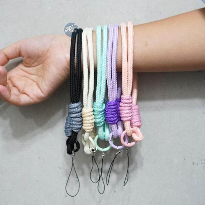 Stripe Phone Gantungan HP Aesthetic Serba Bisa Buat Hp Kunci Tas Gantungan Banyak Pilihan Lucu  - La