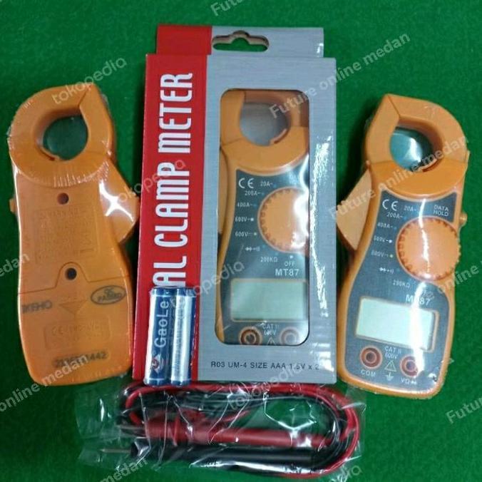 TERBARU - Digital Clamp meter IKEHO 400A / MATSUNA 1000A tang amper digital