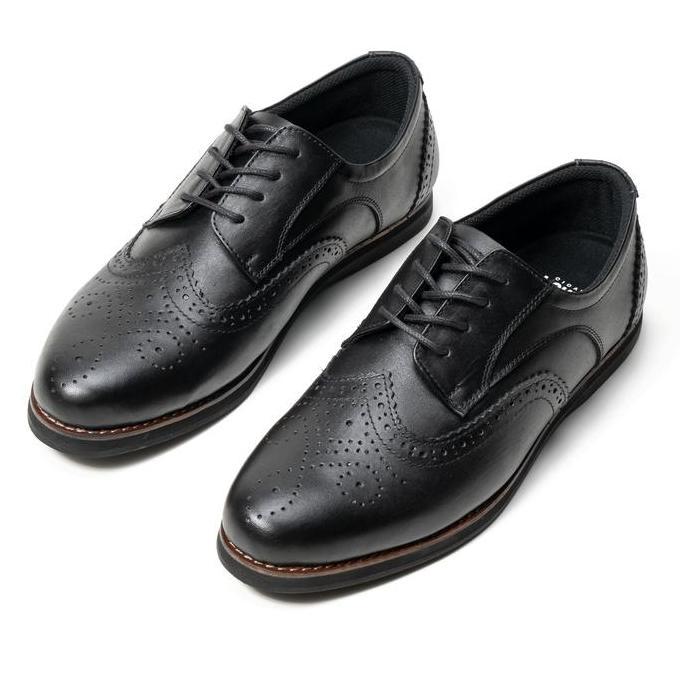 Sepatu Formal Pria Oxford Leather Fordza DT332