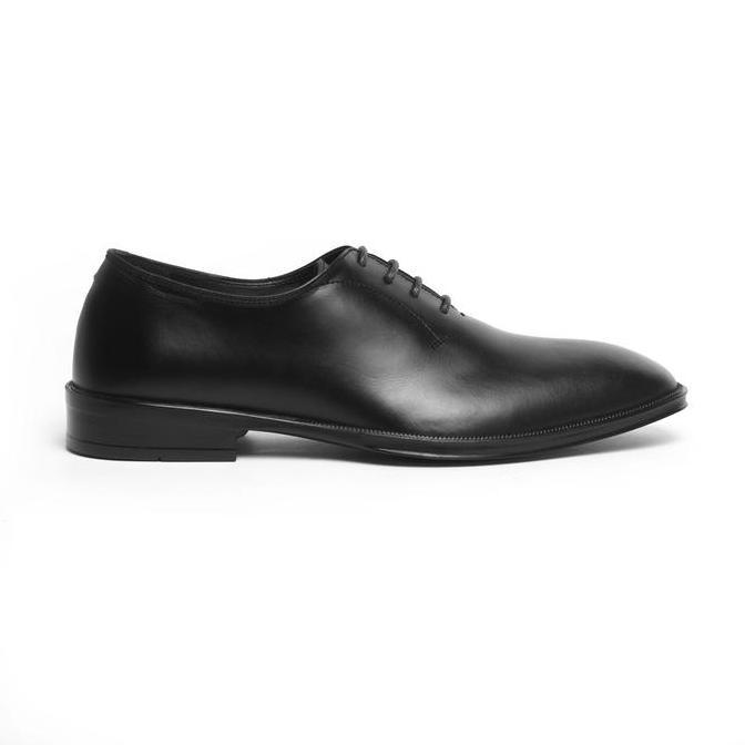 Sepatu Formal pria - Winshor - Rixton - Oxford Wholecut - Black