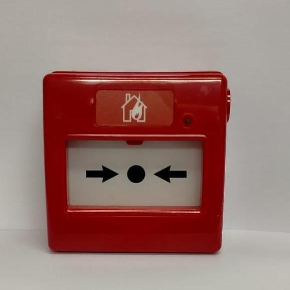 HORING LIH QA-817 QA817 ADDRESSABLE MANUAL BREAK GLASS CALL POINT PUSH FIRE ALARM HORINGLIH