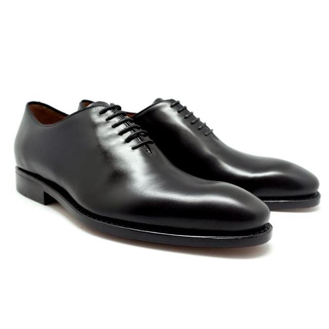 Fortuna Shoes Sepatu Kulit Pria Oxford Wholecut- Leather Outsole 8275