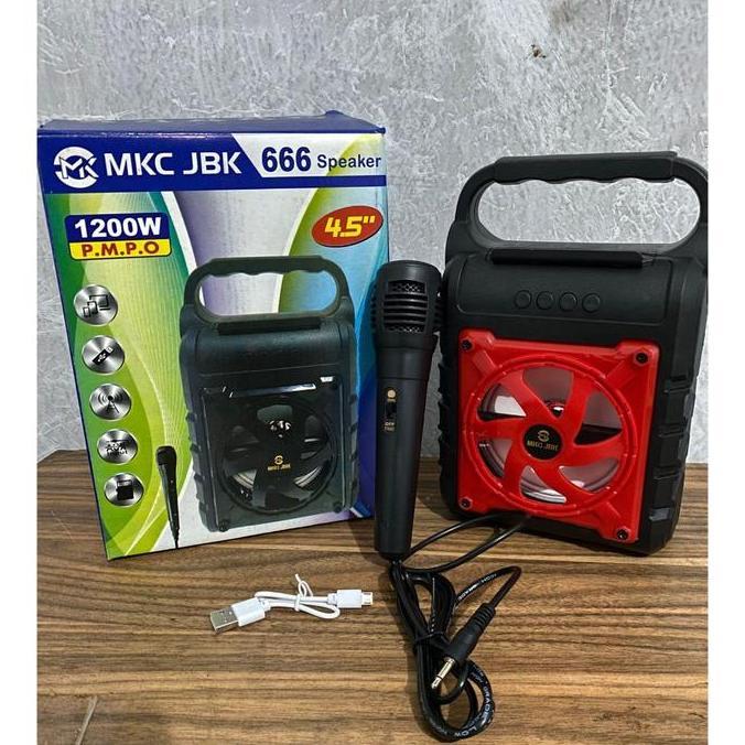 SPEAKER BLUETOOTH BASS JBK 666 NIRKABEL BLUETOOTH SPEAKER KREATIF AUDIO KECIL Wireless