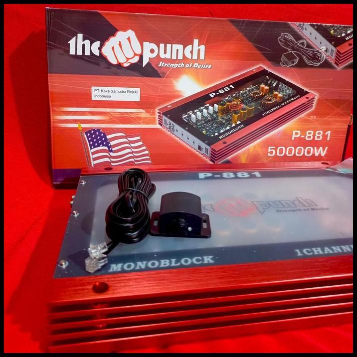 TERBARU MONOBLOCK THE PUNCH P881 - MONOBLOCK THE PUNCH EXT 