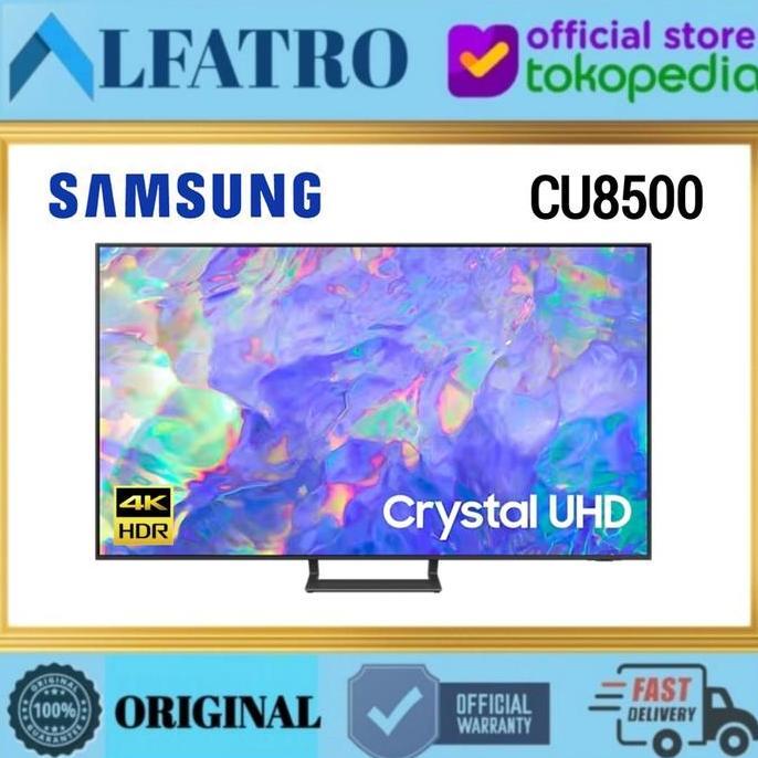 TERLARIS SAMSUNG TV 55 INCHI 55CU8 UHD 4K SMART TV UA55CU8 | 55CU8KXXD
