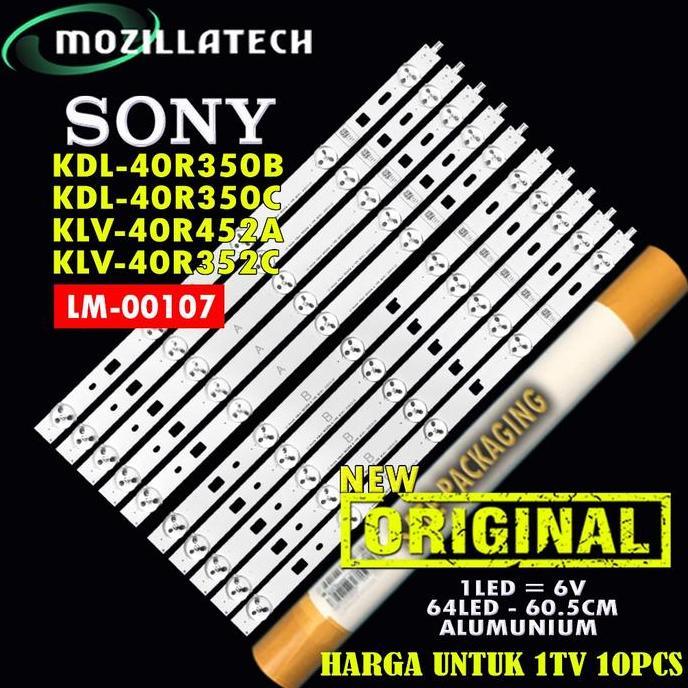 TERLARIS BACKLHT SONY 40 KLV-40R452A KLV-40R402A KLV-40R352C KDL-40R350B KDL-40R350C KLV40R452A KLV4