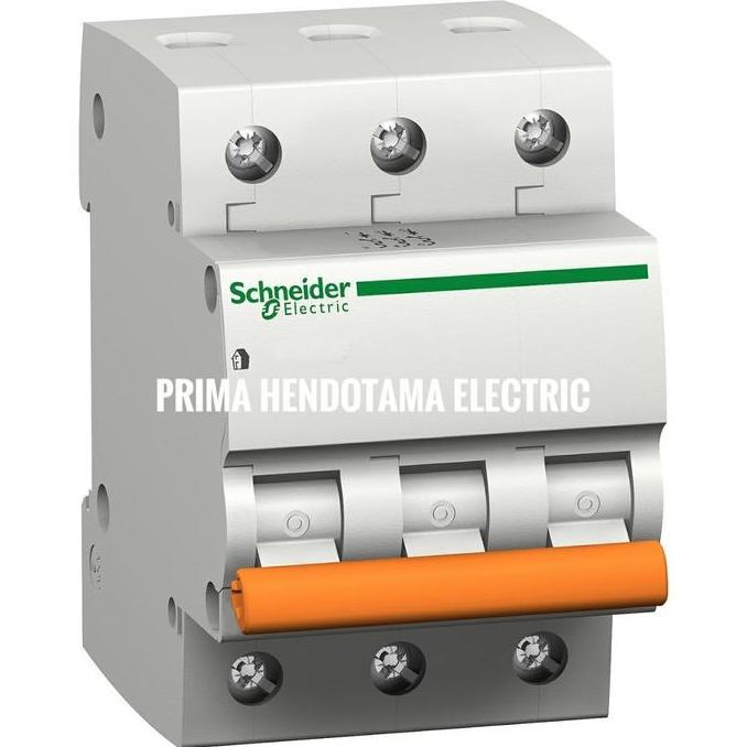MCB Schneider 25A 3 Phase | MCB Schneider 25A/3P Domae