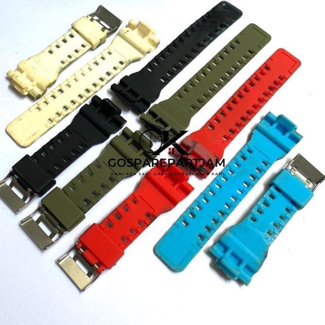 Tali Strap Jam Tangan Rubber GA-400 GA-110 GA400 GA110 Warna Loreng