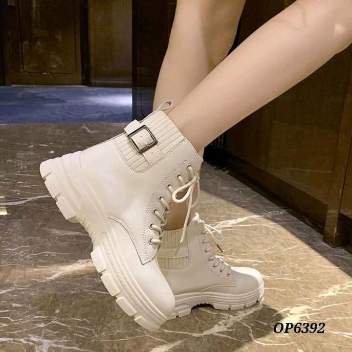 wajib up size BOOTS COMBAT STYLE KOREA OP6392 Shoes