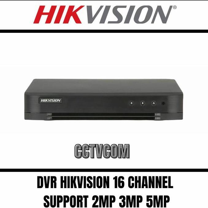 TERLARIS DVR 16 CHANNEL HIKVISION SUPPORT CAMERA 1MP 2MP 4MP 5MP