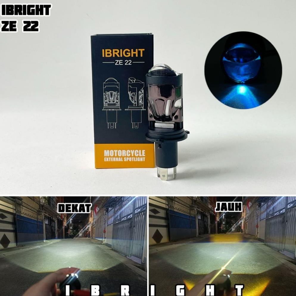 IBRIGHT ZE 22 - Lampu Utama H4 LED