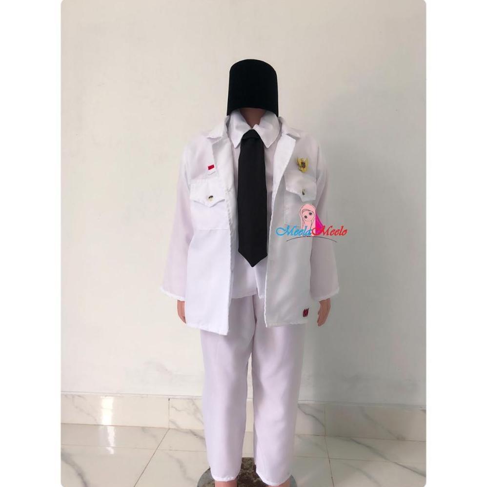 Diskon Kostum Soekarno/Kostum Soekarno Anak/Kostum Pahlawan Bayi/Kostum Pahlawan Anak/Kostum Kemerde
