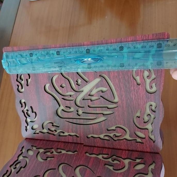 Rekal alquran Meja alquran Kayu Besar Hi-fest motif HJ
