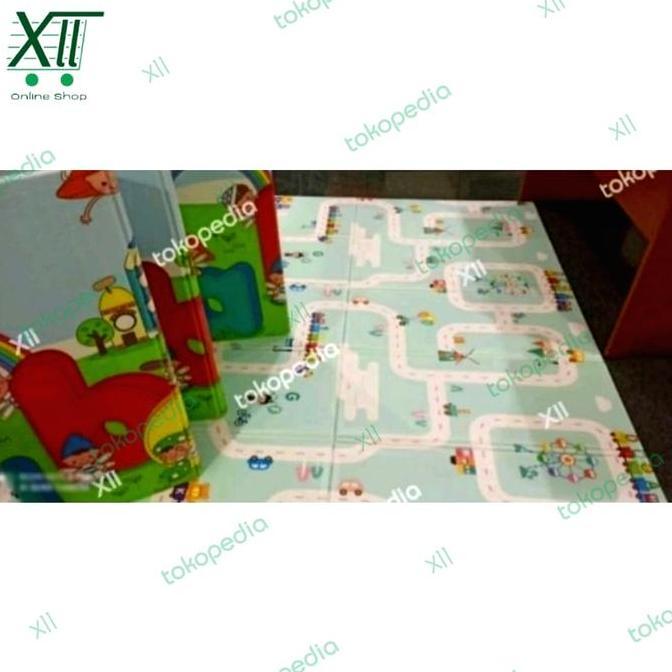 Xclusive Premium Baby Playmat 180X200 Karpet Matras Lipat Anak