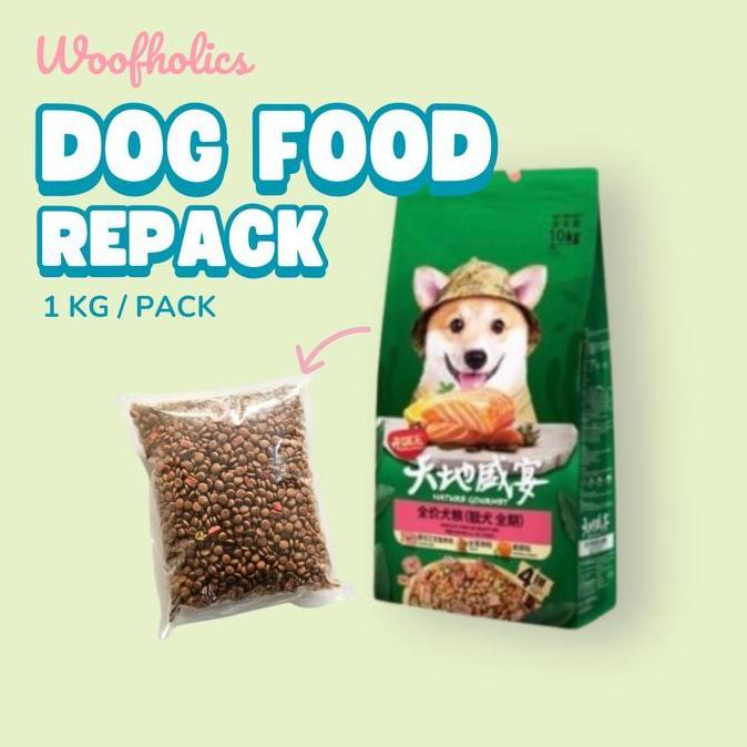 REVIWIJAYA67 - NATURE GOURMET SALMON DOG FOOD / MAKANAN ANJING / DOG FOOD