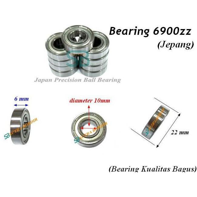 Bearing 6900Z Ezo Jepang 6900Z Miniature Ball Bearing 6900Zz Jepang 6900Z Bearing Ezo Terbatas
