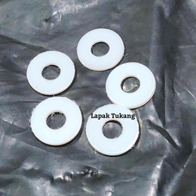 Ring Plastik M6X16X1.5 Ring Plat Nilon M6 Nylon Terbatas