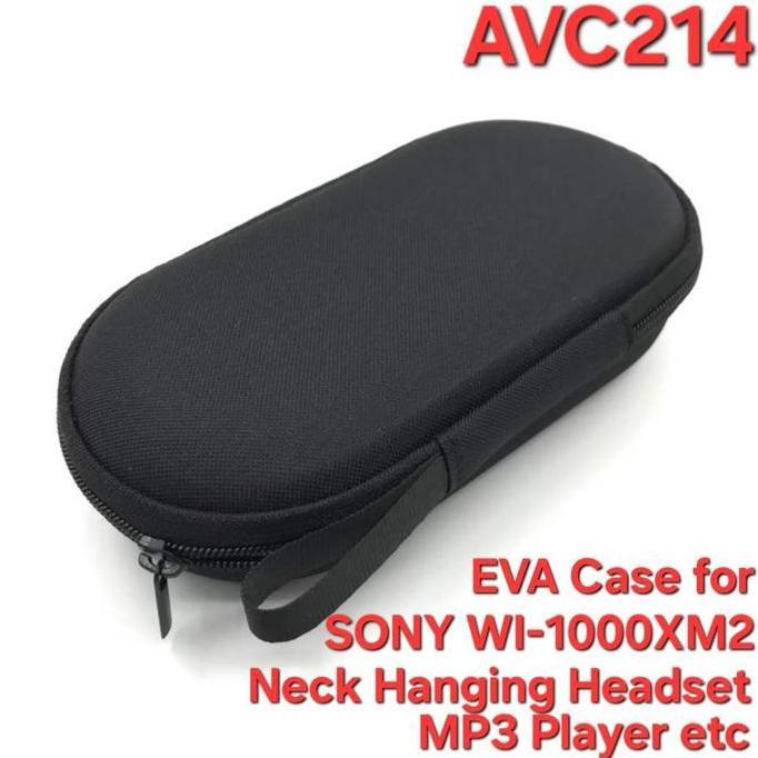 AVC214 EVA Carrying Case for Sony WI-1000XM2 C600N C400 SP510, MP3 Player etc
