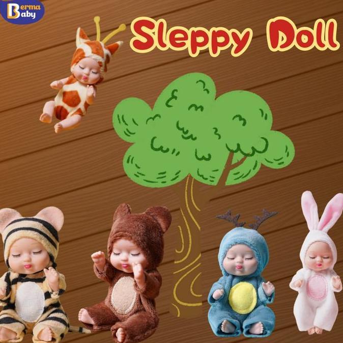 TERLARIS BERMA BABY MAINAN BONEKA BAYI SUPER MINI REBORN NEWBORN PEREMPUAN TIDUR MINI LUCU MIRIP ASL
