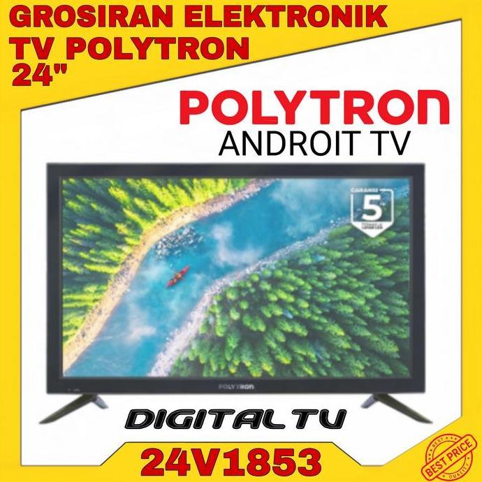 Promo Tv Digital 24 Inch Polytron V1853 (Digital Tv)
