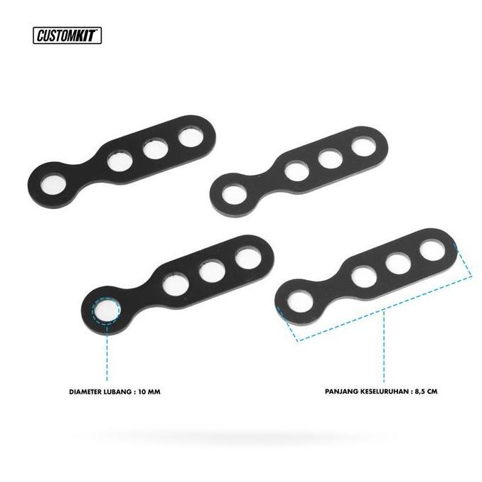 Promo Breket Lampu Sein Motor Set Custom Cod