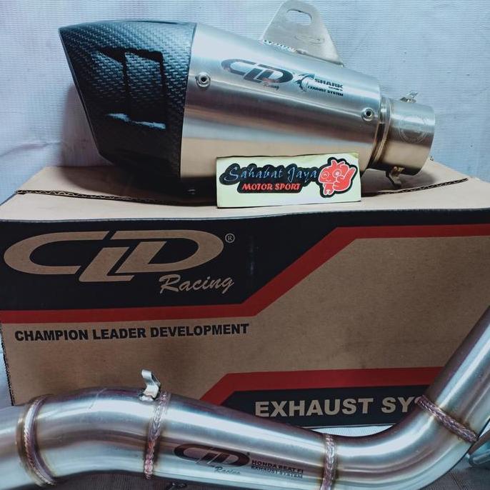 Knalpot SHARK CLD RACING Vario 125 Vario 150 Orinal CLD RACING