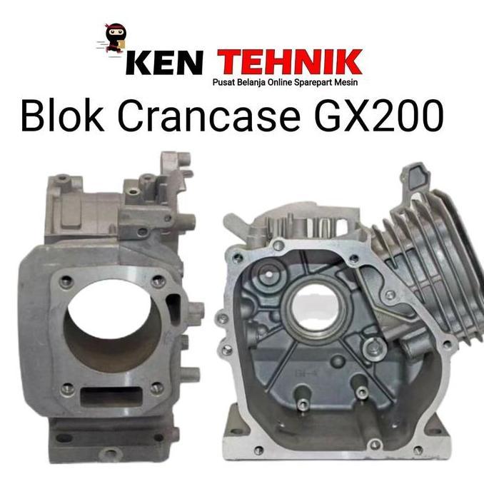 Cylinder Blok Crancase Piston GX200 /Boring Crancase Gx200