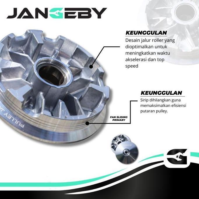 Pulley Custom Jangeby G2 Xeon Karbu Xeon Rc Xeon GT