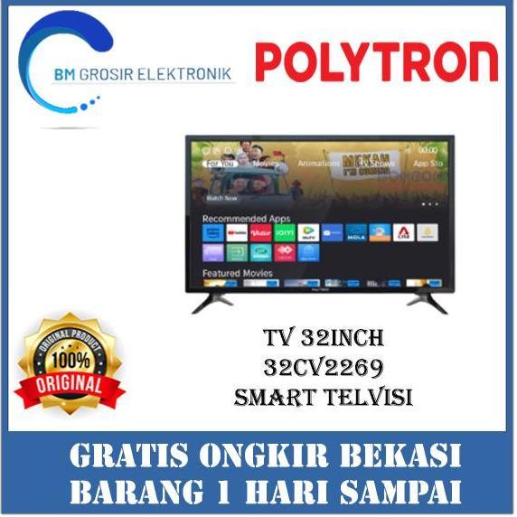 Murah Polytron Tv Led 32Cv2269 Tv 32Inch Smart Televisi