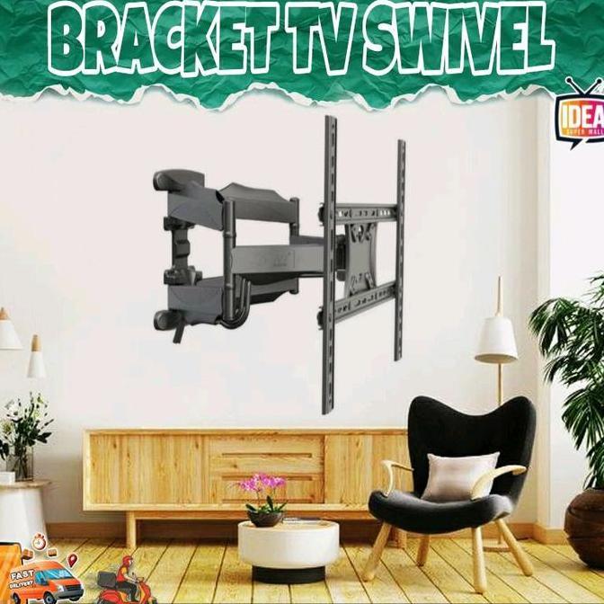 Sale Bracket Tv Swivel P5 / P6 - Bracket Tv 32 Inch Bracket Tv 43 Inch Bracket Tv 50 Inch Bracket Tv