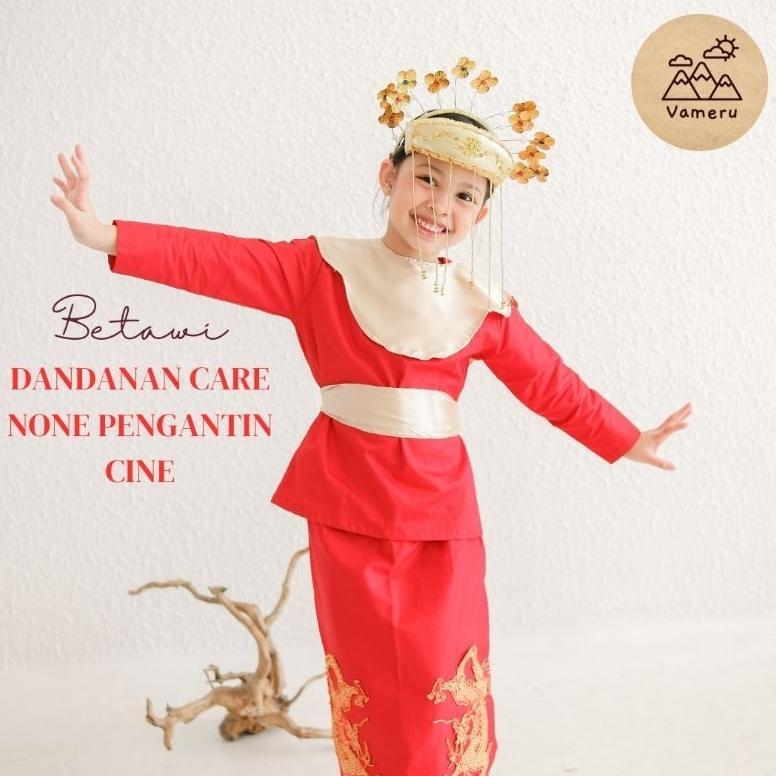 Best Seller Vameru - Baju Adat Anak Perempuan Pengantin Betawi