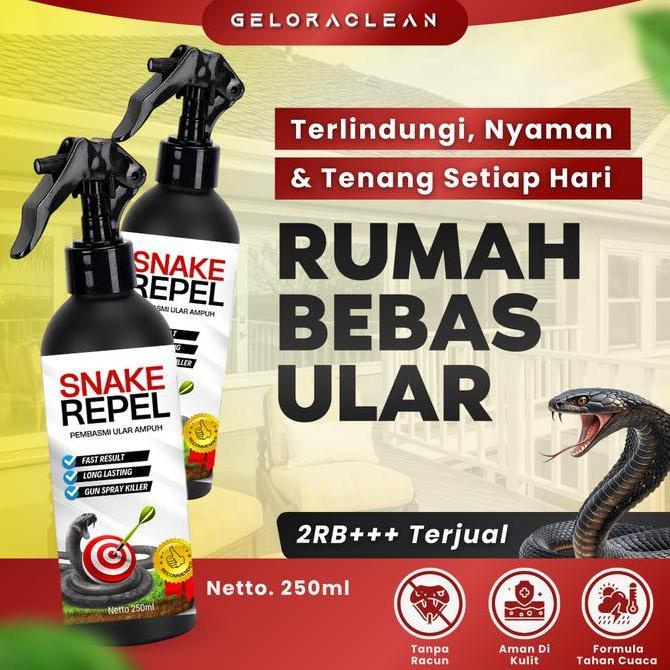 SNAKE REPEL PEMBASMI ULAR CAIRAN KHUSUS ANTI ULAR TANGKAL ULAR MASUK RUMAH SOLUSI RUMAH BEBAS ULAR
