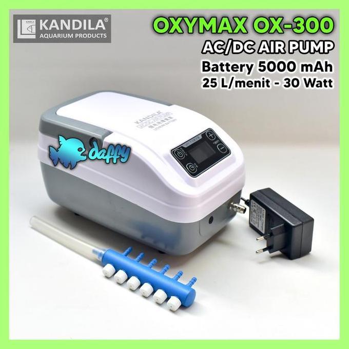 TERLARIS KANDILA OXYMAX OX 300 AERATOR ACDC 25L/M 0MAH 30W