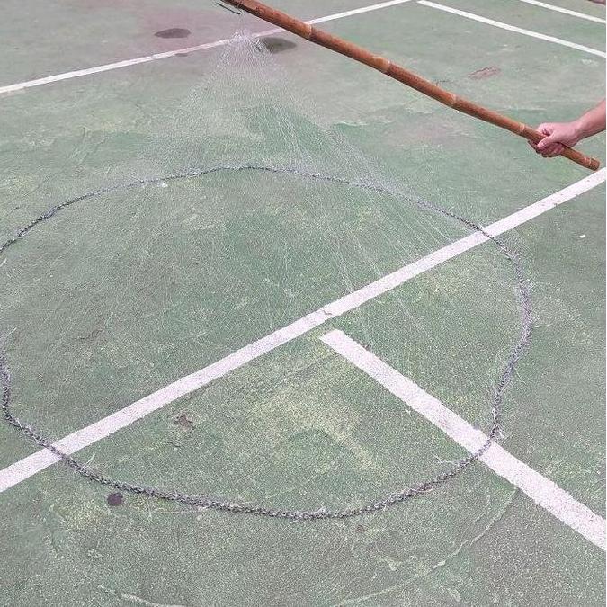 Termurah Jala Lempar Jala ikan 1 meter inci 025 bahan senar pemberat timah murah 