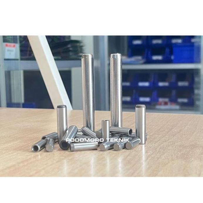 DPTM / MSTM 12X50 MM Dowel Pin Lobang Drat Ulir Tipe DPTM / MSTM 12 x 50 mmMadeinTaiwan