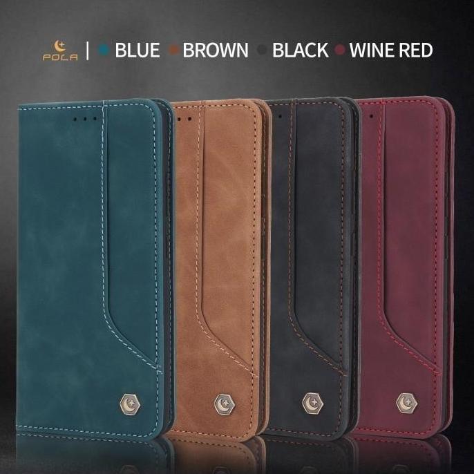 Xiaomi Redmi Note 5/5 Pro Wallet Leather Case Cover Dompet POLA