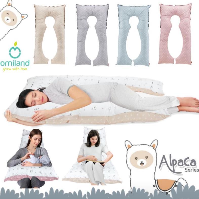 Termurah !! Omiland Bantal Ibu Hamil Alpaca Series | Bantal Ibu Hamil | Bantal Hamil