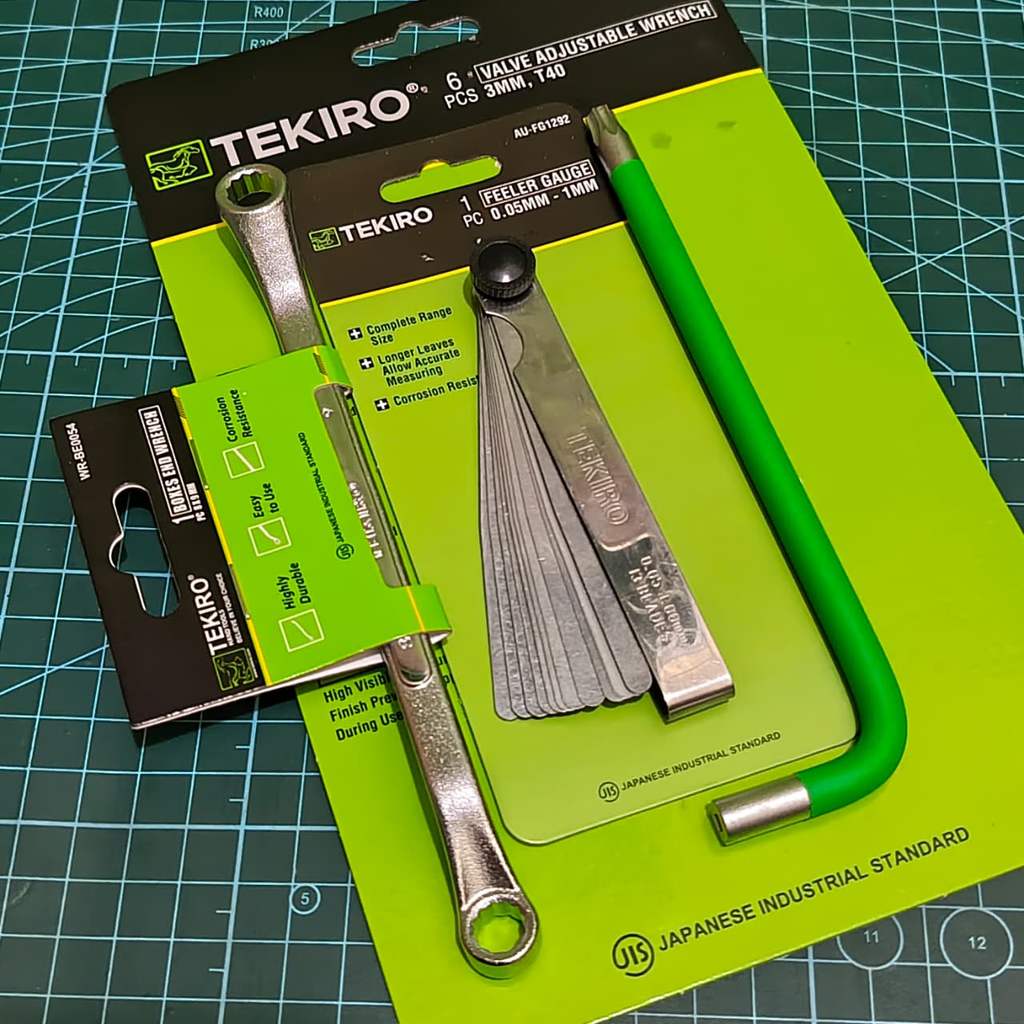 Kunci Stel Klep Tekiro 3 pcs - Kunci Stelan Klep Tekiro 3 Pcs - Fuller Tekiro