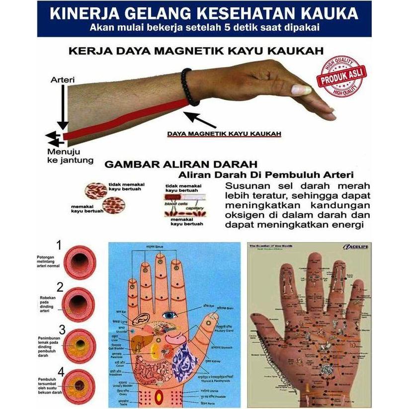 Youboy- Gelang Tasbih Kayu Kokka Kaukah - Gelang Kokka Original Turki Bulat Kecil Elastis Karet